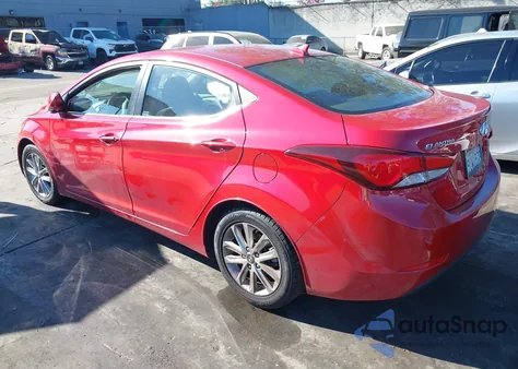 2015 Hyundai Elantra Se z USA, uszkodzony, nr VIN KMHDH4AE7FU446705